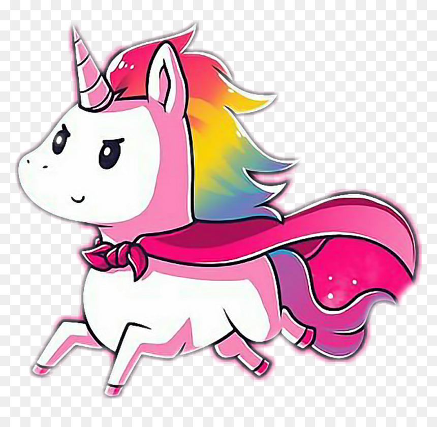 Ftestickers Unicorn Cute Lovely Super Magic Sparkles - Super Super Cute Unicorn, HD Png Download - unicorn clipart png