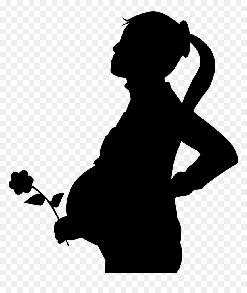Sure Start Maternity Grant, HD Png Download - pregnant silhouette png