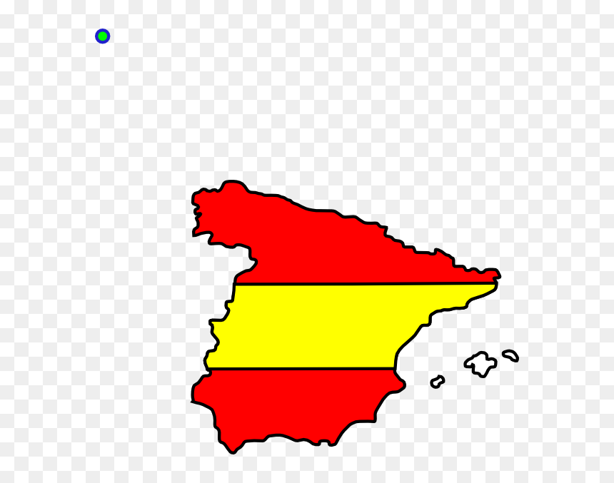 Of Spain - Spain Clip Art, HD Png Download - spanish flag png