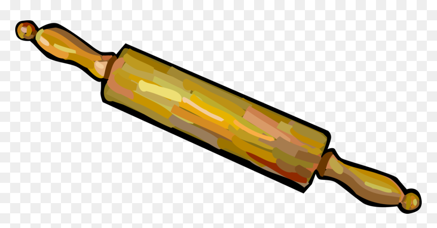 Rolling Pin Clip Art, HD Png Download - rolling pin png