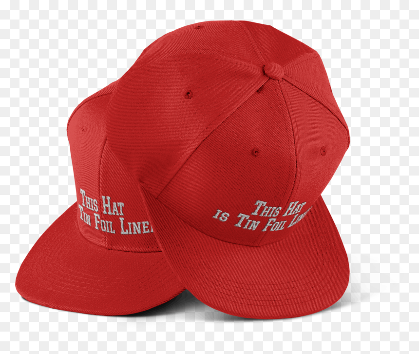 Tin Foil Hat Png Transparent Background Clipart , Png - Baseball Cap, Png Download - red hat png