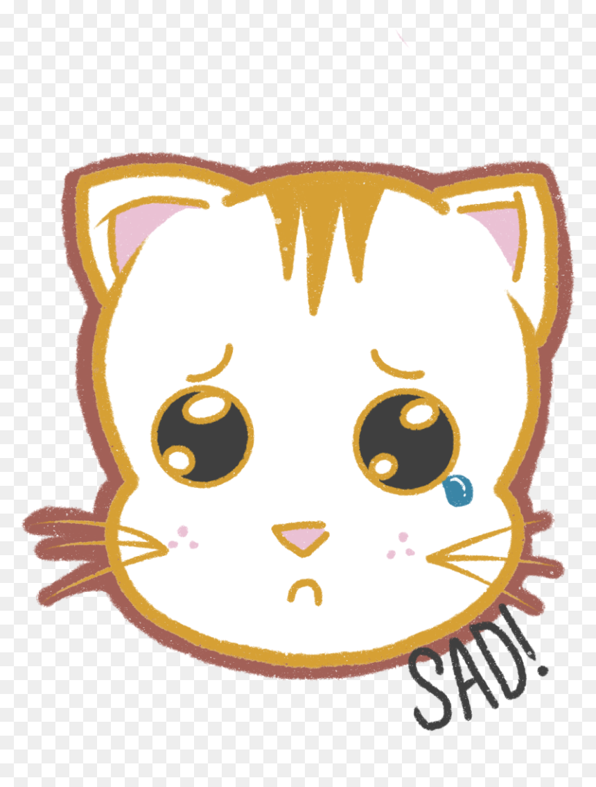 Cartoon, HD Png Download - cat whiskers png