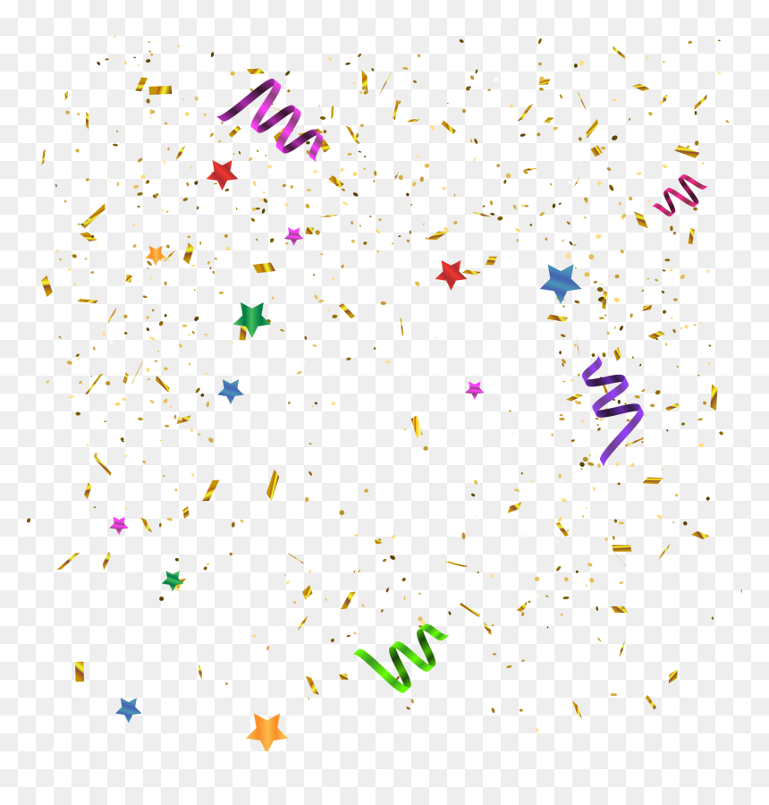 Background Hd Celebration, HD Png Download - confetti vector png
