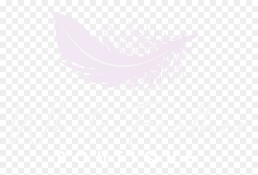 Calligraphy, HD Png Download - white feather png