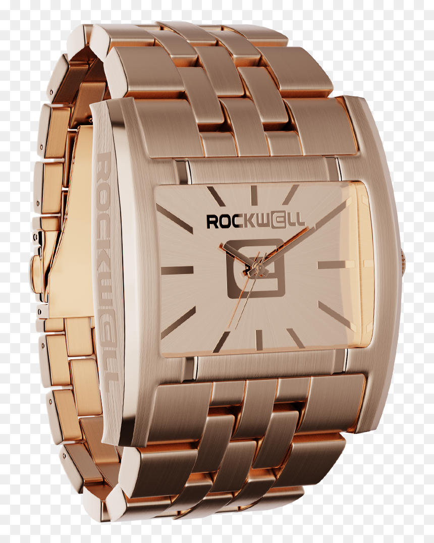 All Rose Gold Apostle"
 Class= - Analog Watch, HD Png Download - gold watch png