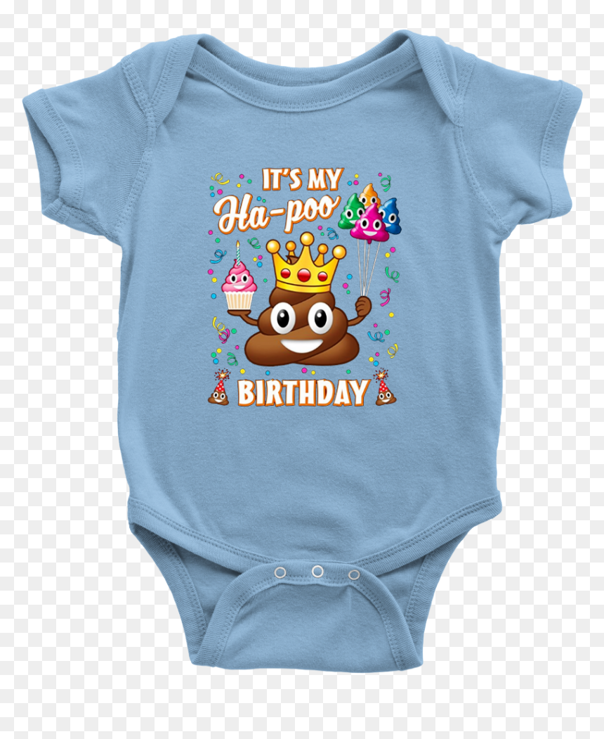 It"s My Birthday Emoji Pink T-shirt - Infant Bodysuit, HD Png Download - birthday emoji png
