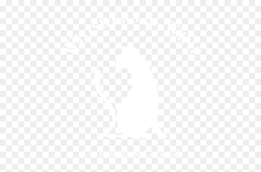 Whiskers & Wine Cocktails Transparent Background White - Monochrome, HD Png Download - cat whiskers png