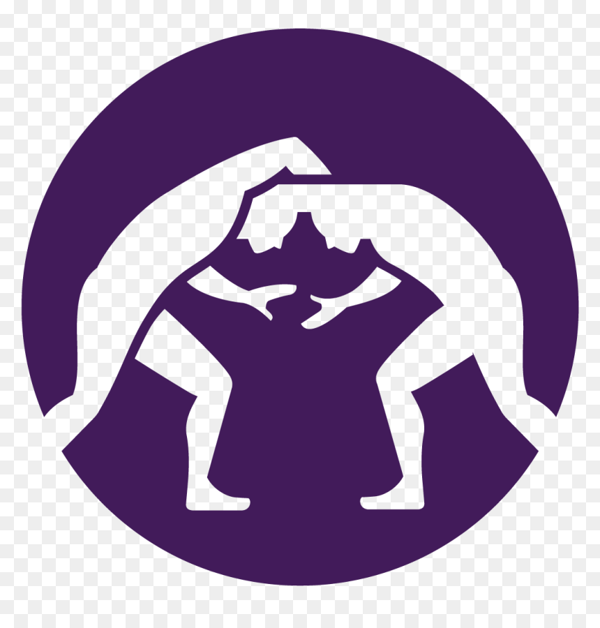 Silhouette Wrestling Large Bakupurple - Greco Roman Wrestling Logo, HD Png Download - wrestling silhouette png