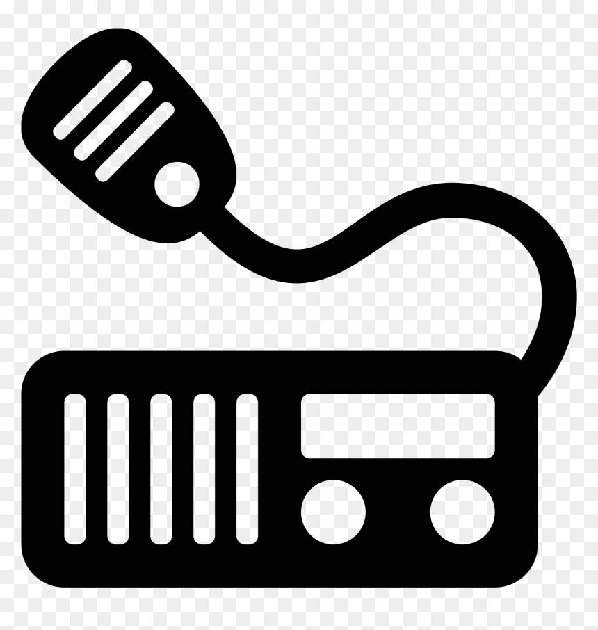 Marine Radio Icon - Cb Radio Clip Art, HD Png Download - radio icon png