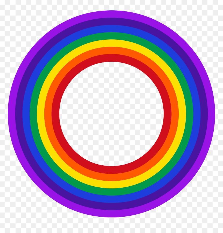 Thumb Image - Transparent Background Rainbow Circle, HD Png Download - rainbow circle png