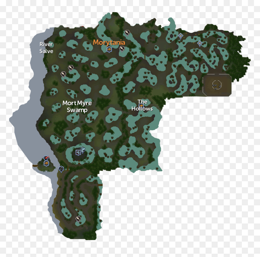 Swamp Lizards Mort Myre Swamp , Png Download - Mort Myre Swamp, Transparent Png - swamp png