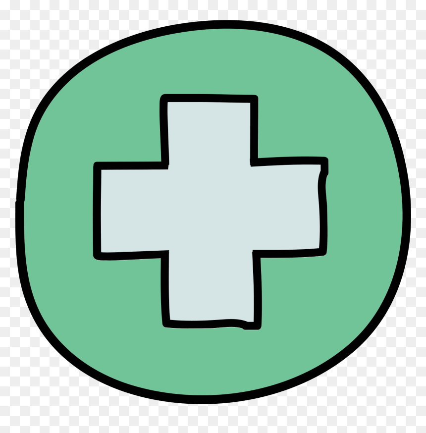 The Icon Shows A Box With A Cross Prominently Shown - Dibujo Cara, HD Png Download - cross icon png