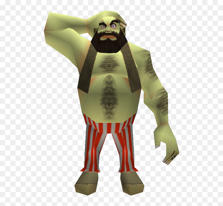Man In Swamp Png - Shooting Gallery Guy Ocarina Of Time, Transparent Png - swamp png