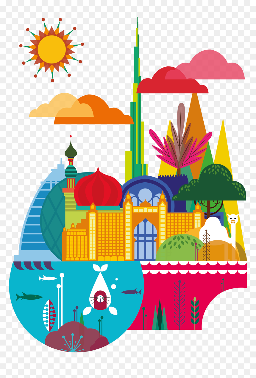 Uae Clipart, HD Png Download - wall art png