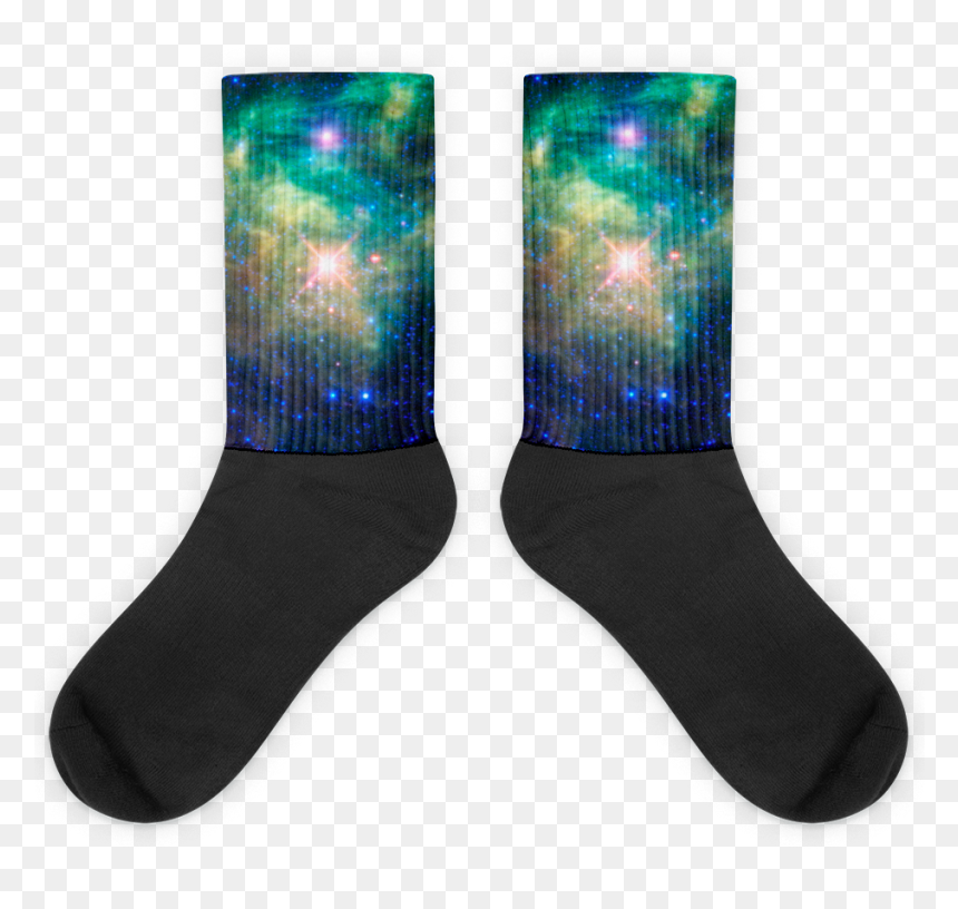 Hidden Star Cluster Socks - Sock, HD Png Download - lluvia png