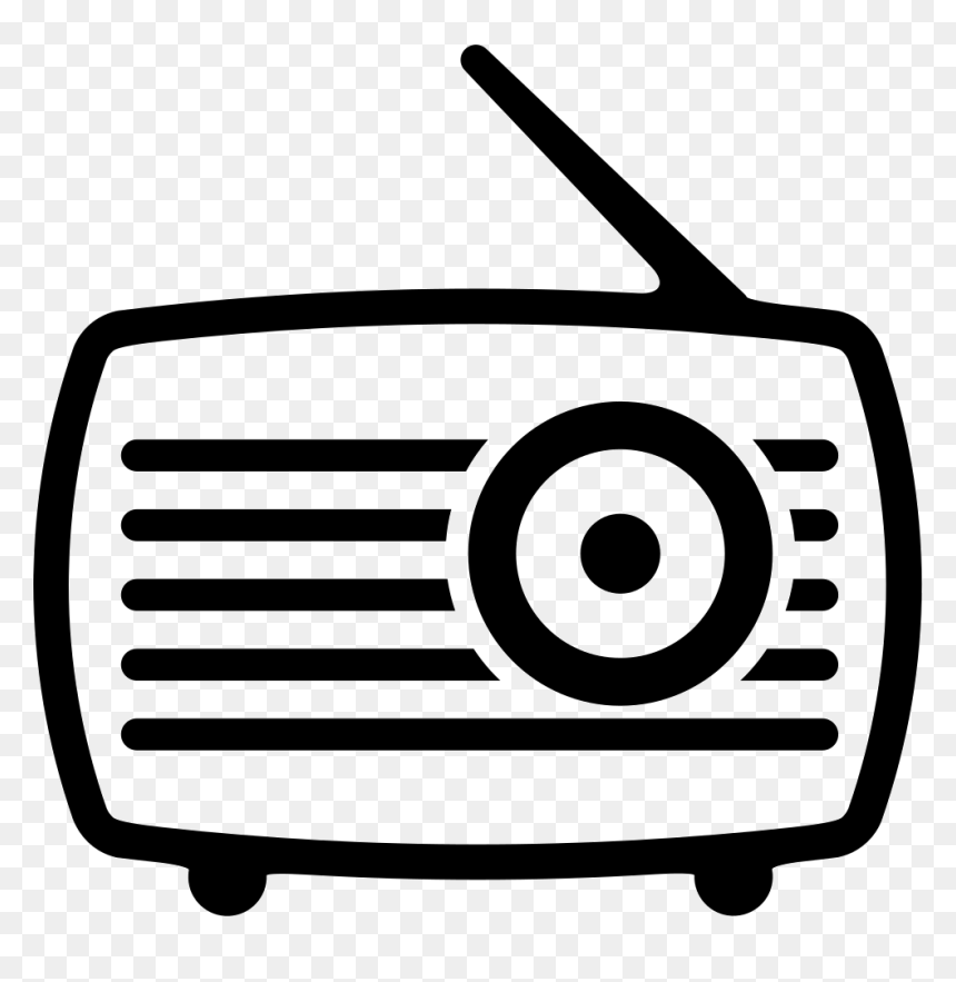 Old Radio With Antenna Comments - Radio Icon Png Free, Transparent Png - radio icon png