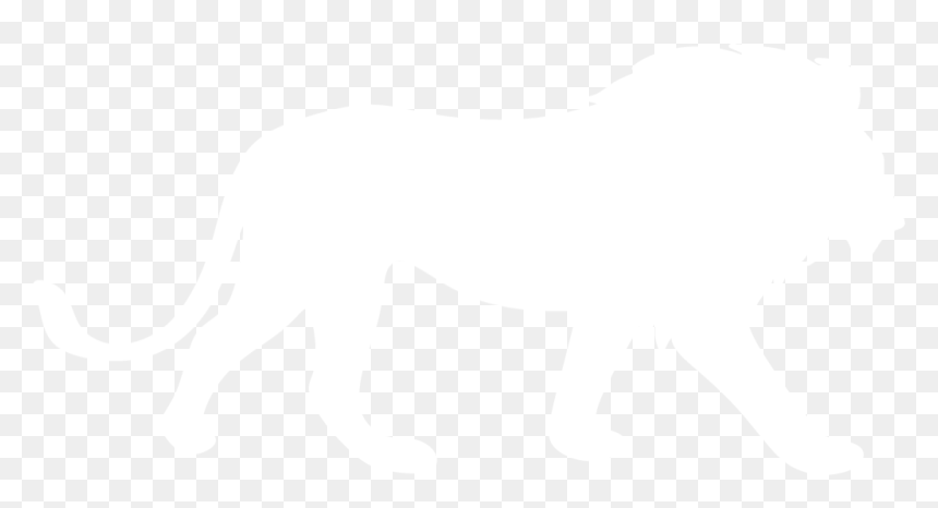 Drawing Panther Mountain Lion Transparent Png Clipart - Lion Clip Art Silhouette, Png Download - pregnant silhouette png
