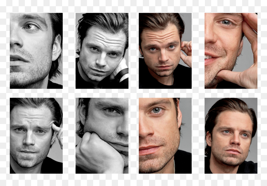 Collage , Png Download - Sebastian Stan Collage, Transparent Png - sebastian stan png