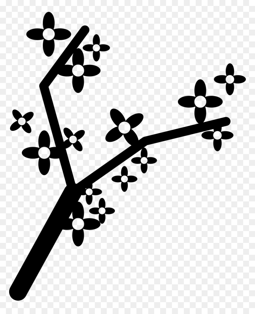 Tree Twigs With Leaf - Portable Network Graphics, HD Png Download - twigs png