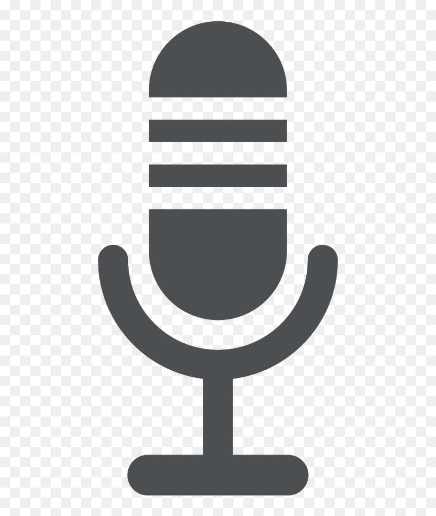 Illustration, HD Png Download - mic icon png