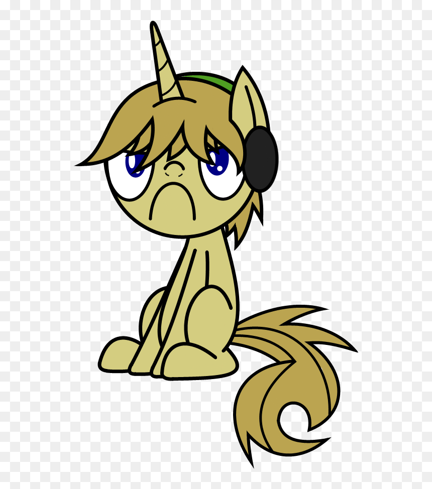 #612248 - Artist - Cuttycommando, - C, Headphones, - Cartoon, HD Png Download - cartoon headphones png