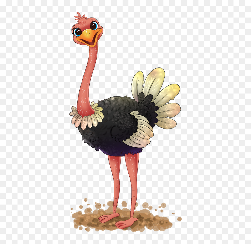 Free To Use &amp, Public Domain Ostrich Clip Art - Ostrich Clipart, HD Png Download - ostrich png