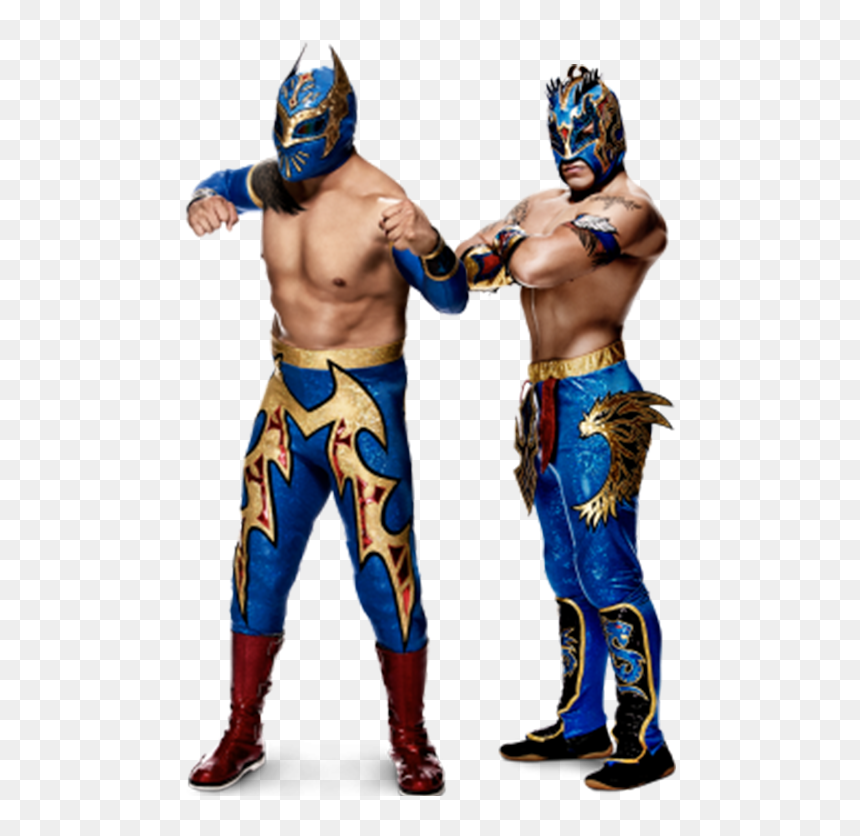 Lucha Dragons Pro Wrestling Wiki Divas, Knockouts - Lucha Dragons Real Face, HD Png Download - wrestling silhouette png