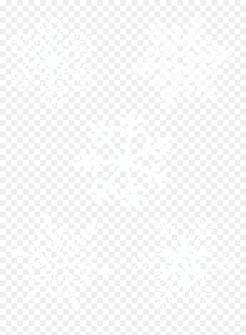 Snowflake Vinyl Sticker Wall Art, White , Png Download - Motif, Transparent Png - wall art png