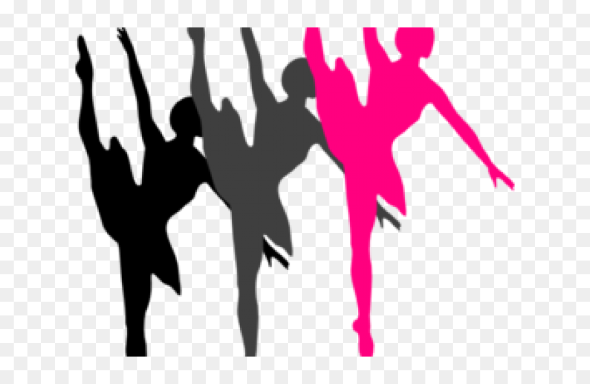 Dancing Clipart Silhouette - Ballet Dancer Silhouette, HD Png Download - dance clipart png
