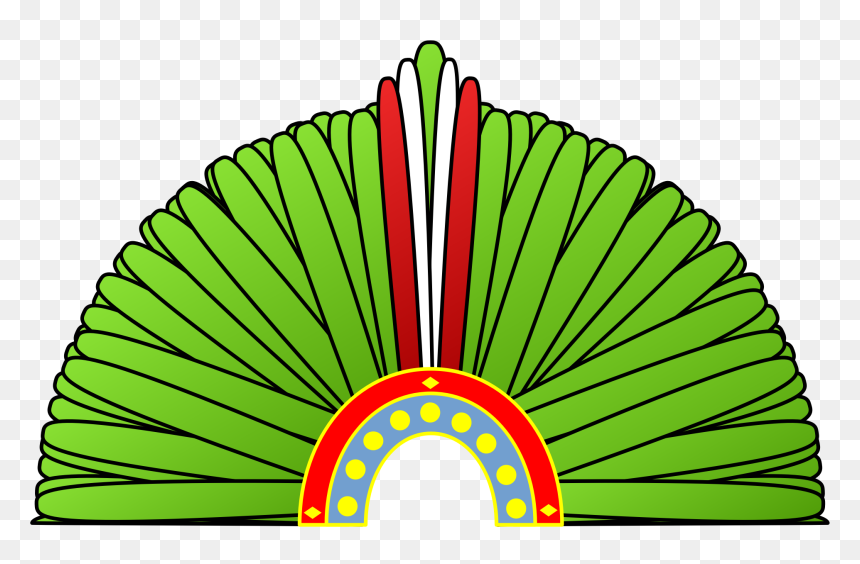 Crown Corona Pantekatl Big - Aztec Crown, HD Png Download - aztec png