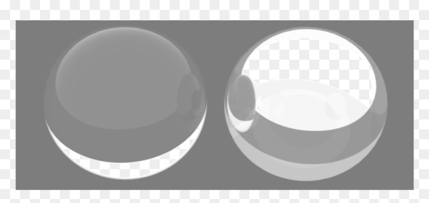 That"s Why If We Consider The Glass Ball Below, It - Circle, HD Png Download - reflection png