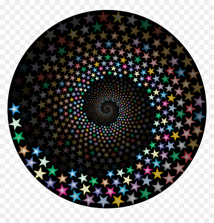 Prismatic Stars Whirlpool 2 With Background Clip Arts - Pratos Oxford Vermelho, HD Png Download - stars background png