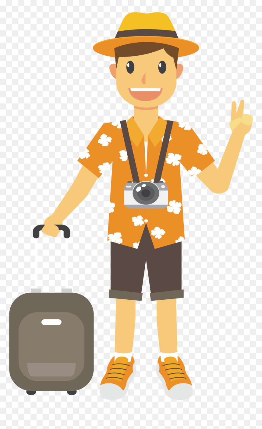 Tourism Euclidean Vector Clip Art - Tourist Clipart Png, Transparent Png - tourist png