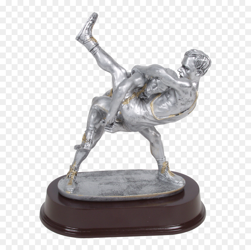 Pro Wrestling Wrestling Trophy Png , Png Download - Professional Wrestling, Transparent Png - wrestling silhouette png