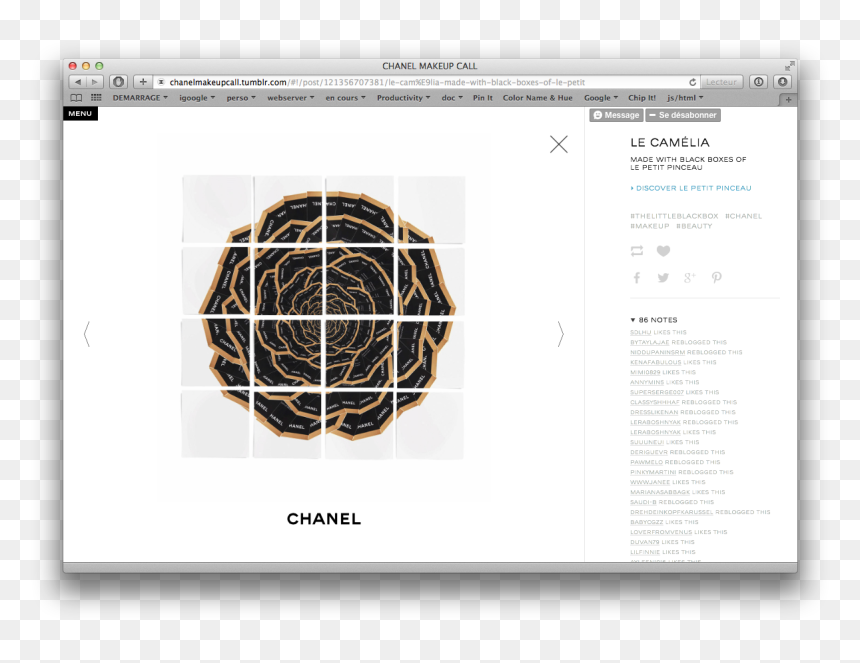 Chanelmakeupcall 1 Chanelmakeupcall 4 Chanelmakeupcall - Circle, HD Png Download - chanel png