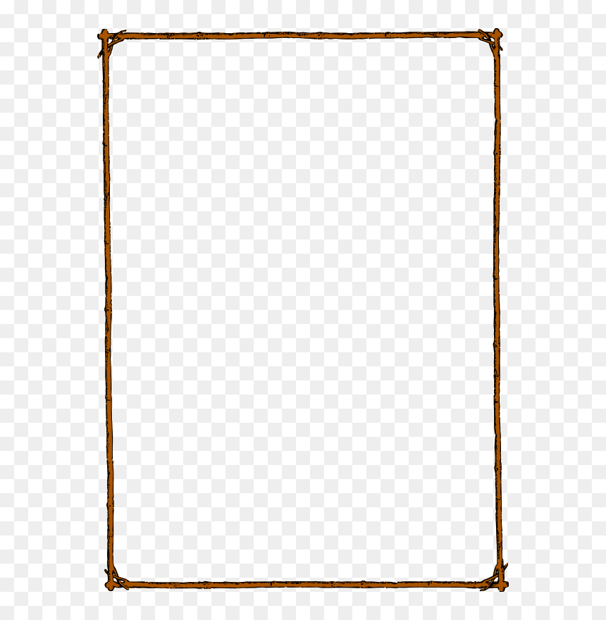 Twig Frame, HD Png Download - twigs png