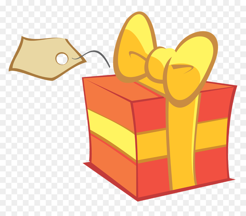 Cartoon Present Clipart, HD Png Download - xmas png