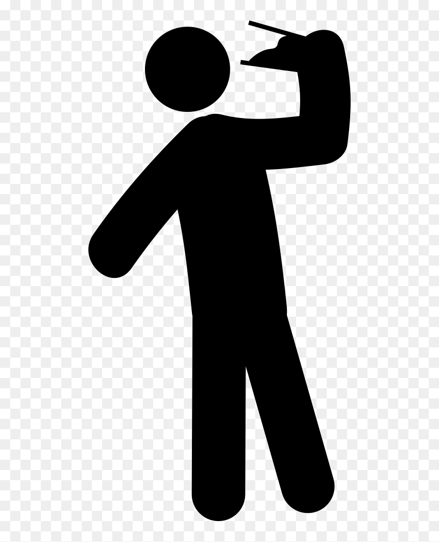 Thumb Image - Drinking Black And White Png, Transparent Png - drinking png