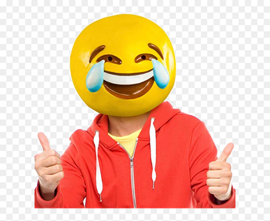 Tears Of Joy Emoji Mask, HD Png Download - joy emoji png