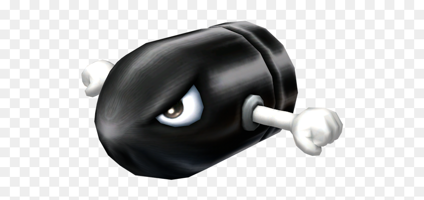 Download Zip Archive - Model Resource Bullet Bill, HD Png Download - bullet bill png