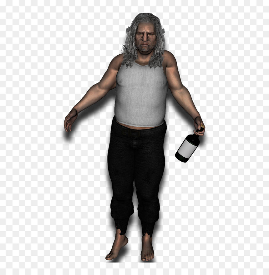 Alcoholism, HD Png Download - drunk png