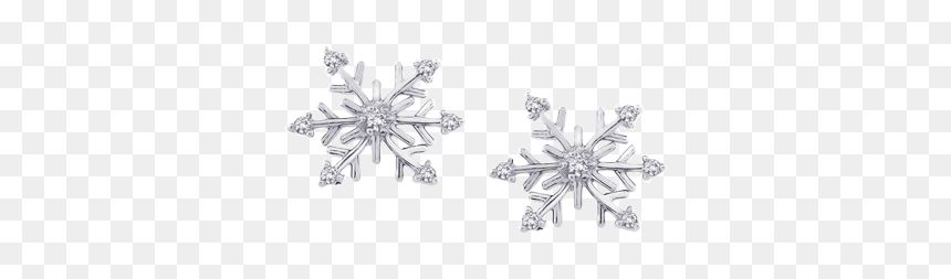 Body Jewelry, HD Png Download - silver snowflake png