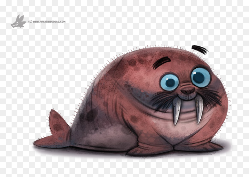 Art, HD Png Download - walrus png