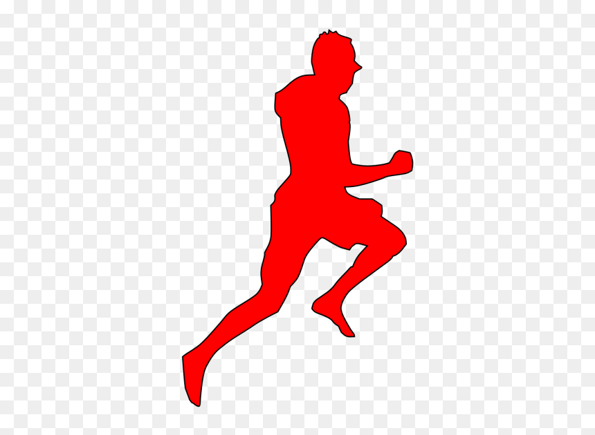 Running Man Png Icons - Two Exercises For Visually Impaired, Transparent Png - man running png