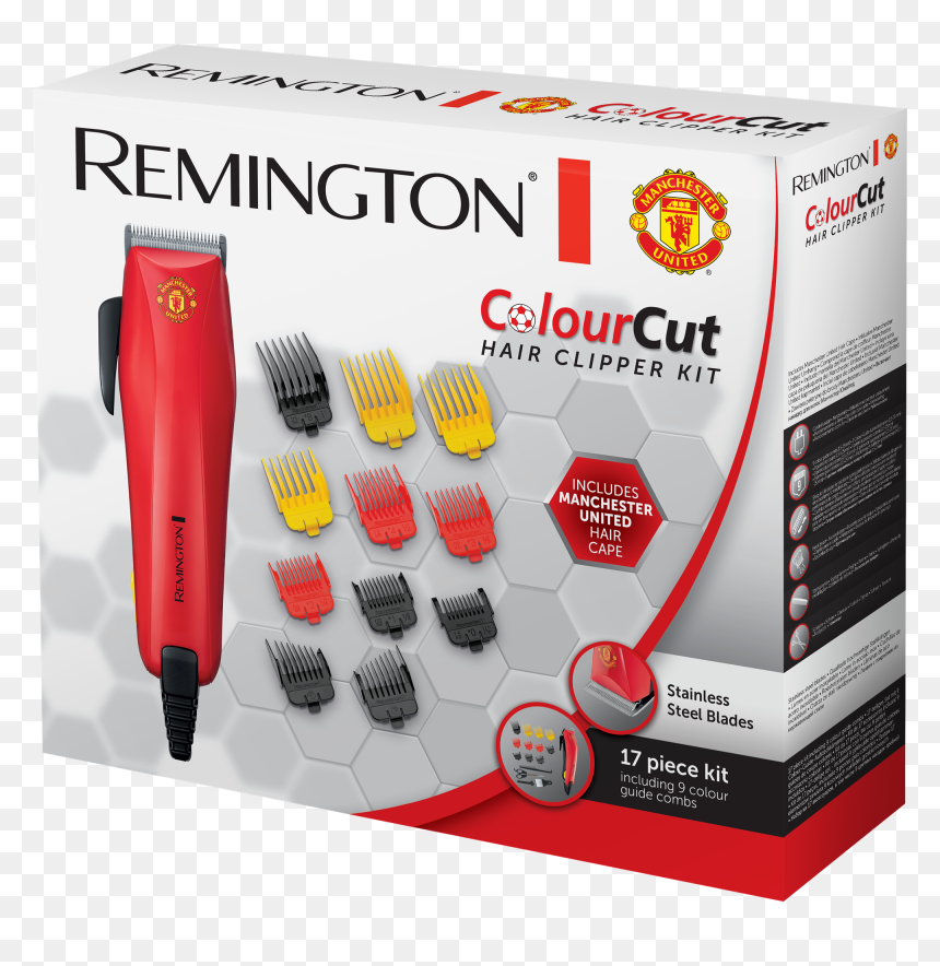 Remington Manchester United Hair Clippers, HD Png Download - hair clippers png