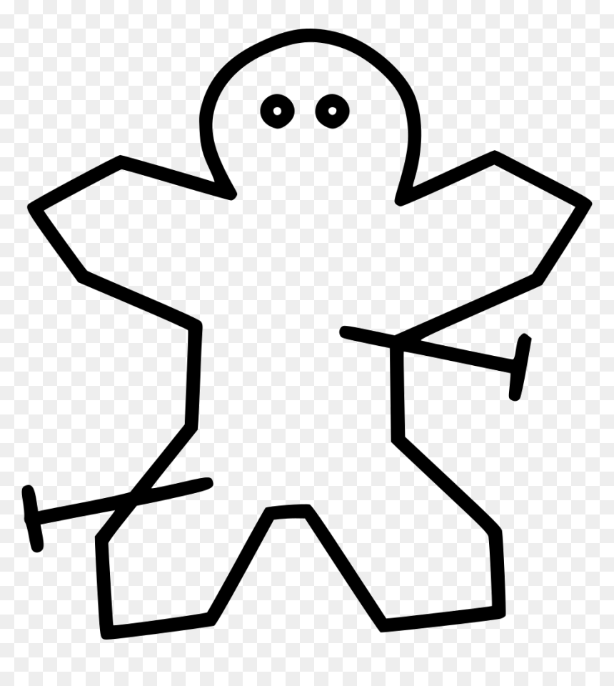 Death Doll Evil Voodoo Black Magic - Line Art, HD Png Download - voodoo doll png