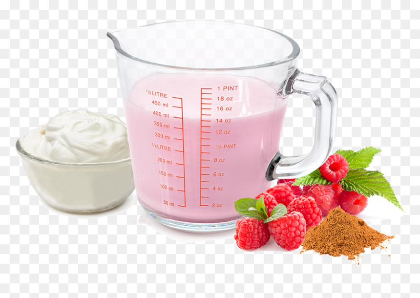 Strawberry, HD Png Download - yogurt png