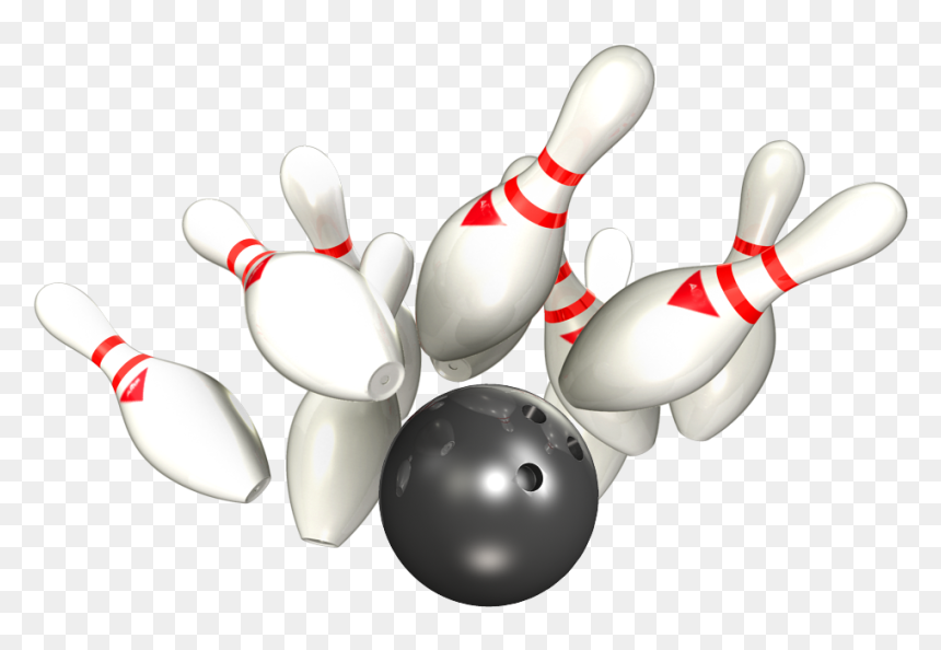 Bowling Clipart Boling - Transparent Background Bowling Png, Png Download - bowling clipart png