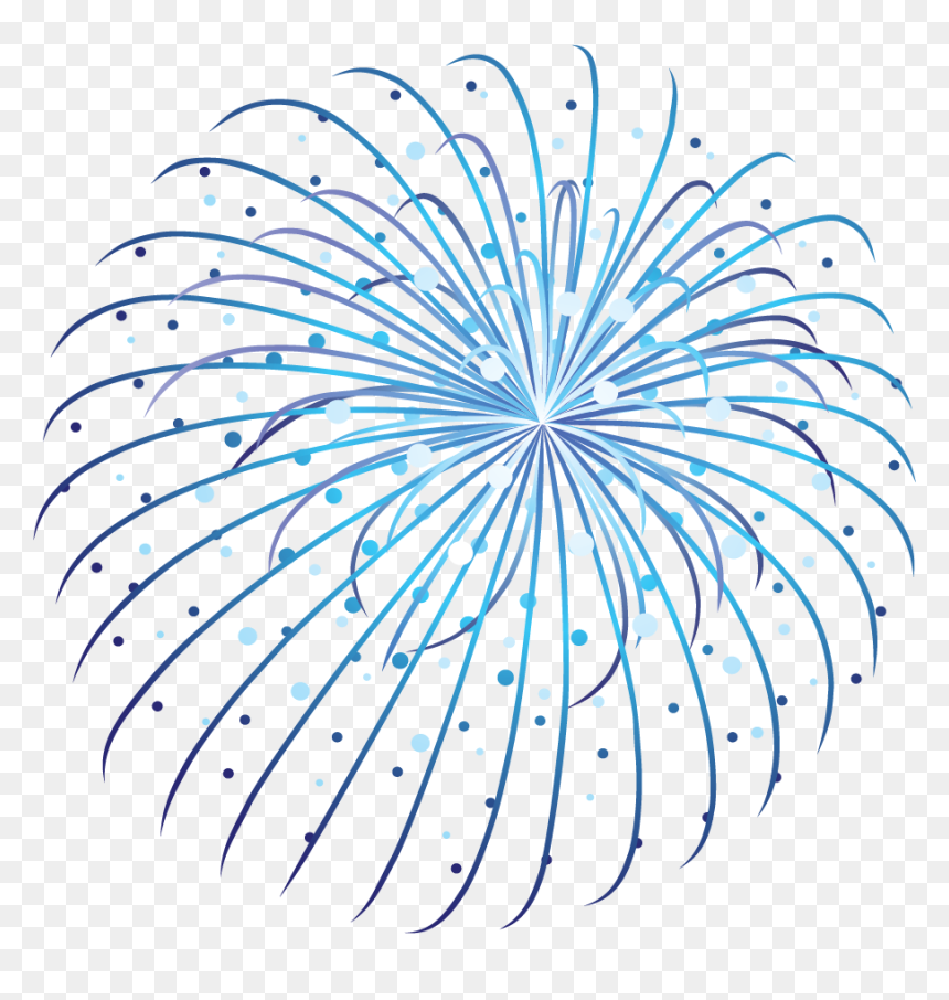 Buncee - New Years Fireworks Transparent, HD Png Download - electric spark png