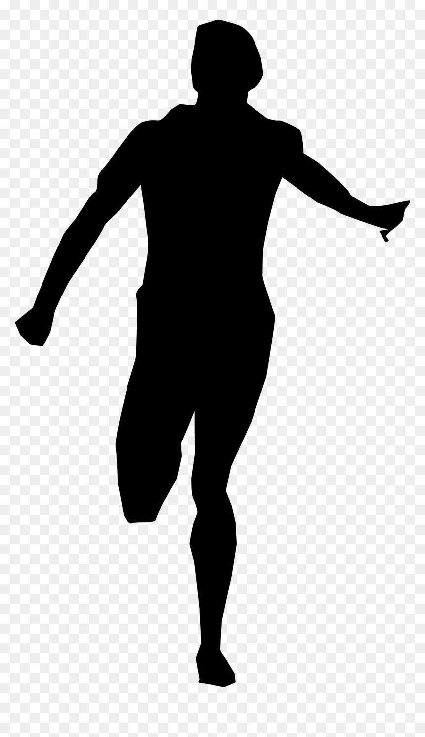 Runner Clip Art, HD Png Download - man running png